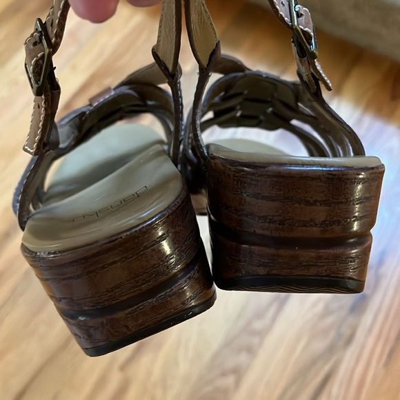 DANSKO Marion Strappy Summer Sandal brown!  Size 41 - Picture 7 of 13